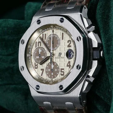 Audemars Piguet Royal Oak Offshore 26470ST.OO.A801CR.01 42mm Stainless steel Beige 5