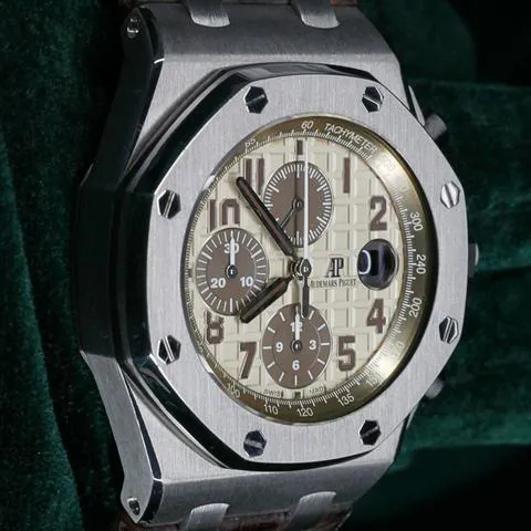 Audemars Piguet Royal Oak Offshore 26470ST.OO.A801CR.01 42mm Stainless steel Beige 6