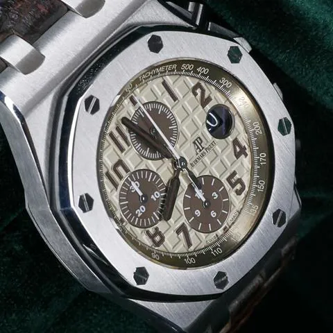 Audemars Piguet Royal Oak Offshore 26470ST.OO.A801CR.01 42mm Stainless steel Beige 7