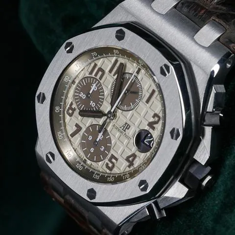 Audemars Piguet Royal Oak Offshore 26470ST.OO.A801CR.01 42mm Stainless steel Beige 10