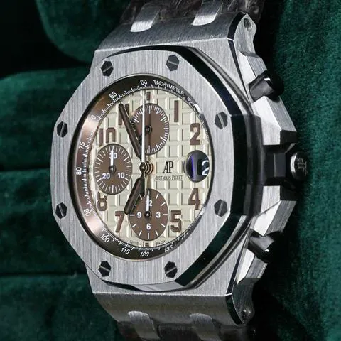 Audemars Piguet Royal Oak Offshore 26470ST.OO.A801CR.01 42mm Stainless steel Beige 4