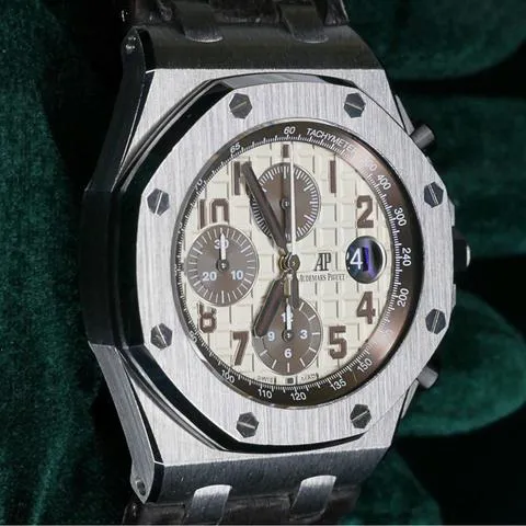 Audemars Piguet Royal Oak Offshore 26470ST.OO.A801CR.01 42mm Stainless steel Beige 5