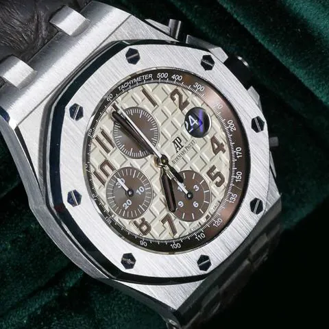 Audemars Piguet Royal Oak Offshore 26470ST.OO.A801CR.01 42mm Stainless steel Beige 6