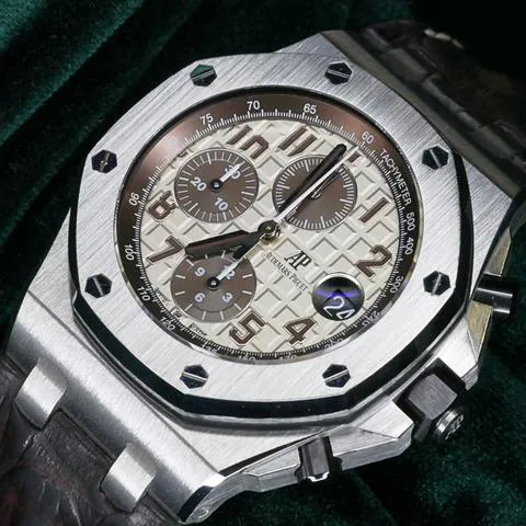 Audemars Piguet Royal Oak Offshore 26470ST.OO.A801CR.01 42mm Stainless steel Beige 8