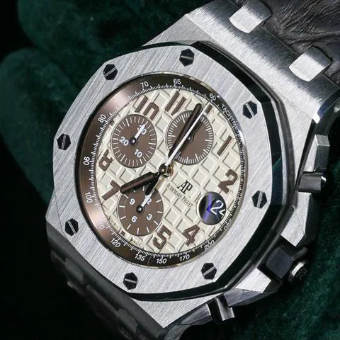 Audemars Piguet Royal Oak Offshore 26470ST.OO.A801CR.01 42mm Stainless steel Beige 9