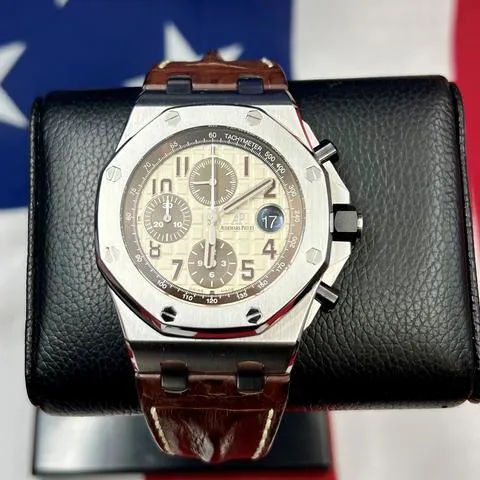 Audemars Piguet Royal Oak Offshore 26470ST.OO.A801CR.01 42mm Stainless steel Beige 1