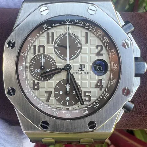 Audemars Piguet Royal Oak Offshore 26470ST.OO.A801CR.01 42mm Stainless steel Beige 15