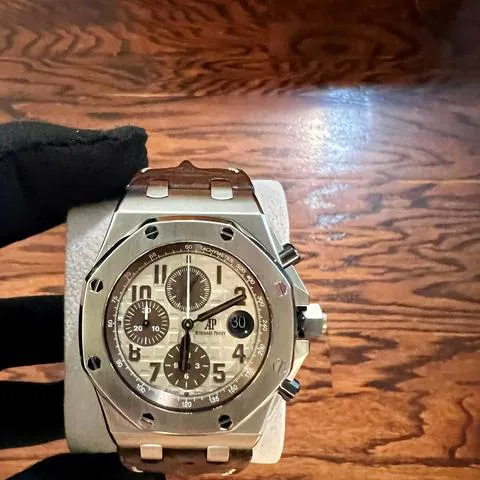 Audemars Piguet Royal Oak Offshore 26470ST.OO.A801CR.01 42mm Stainless steel Beige 12