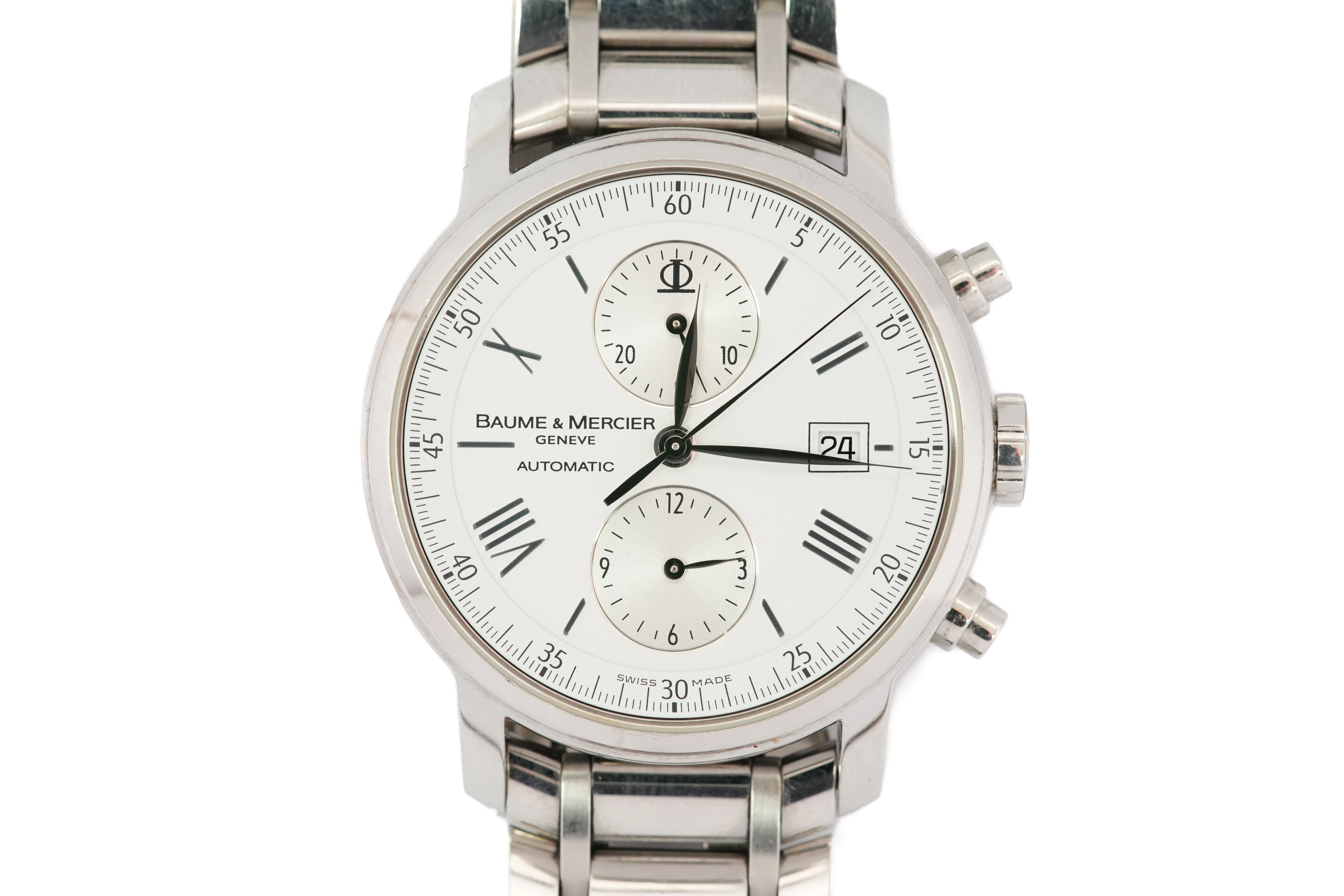 Baume & Mercier Classima 42mm Stainless steel White