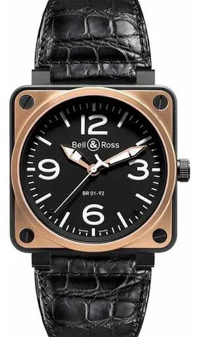 Bell & Ross BR 01-92 BR 01-92 46mm Stainless steel Black