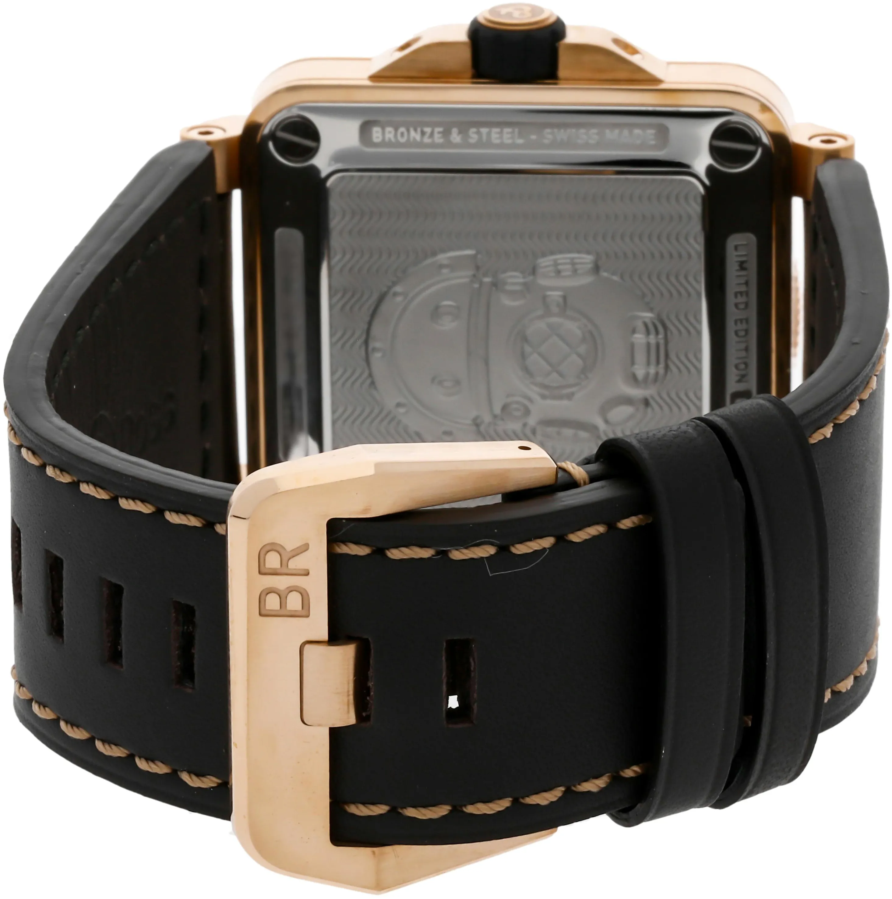 Bell & Ross Instruments BR0392-D-WH-BR/SCA 42mm Bronze White 3