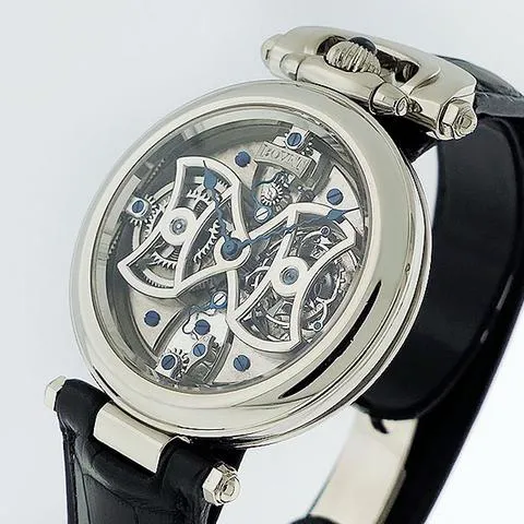 Bovet Amadeo Fleurier 0830.0 39mm White gold Silver