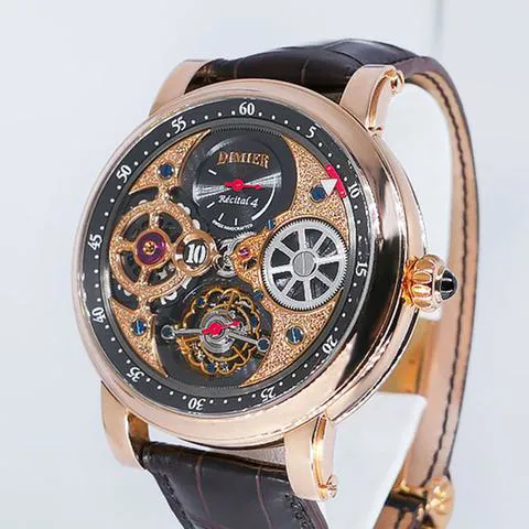 Bovet Dimier Récital DT7-HS-002/10.09-013 47mm Rose gold Black