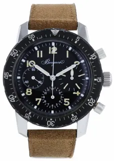 Breguet Type XX 40mm Stainless steel Black