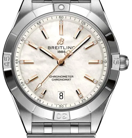 Breitling Chronomat A10380101A4A1 36mm Stainless steel Mother-of-pearl