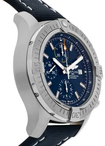 Breitling Avenger A13317101C1X2 45mm Stainless steel Blue 2