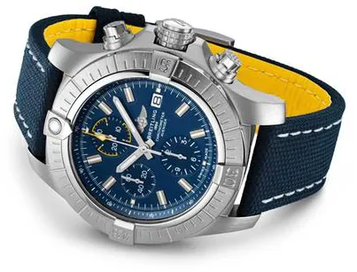 Breitling Avenger A13317101C1X2 45mm Stainless steel Blue 7