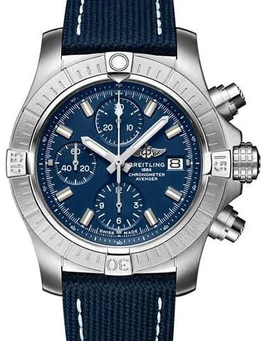 Breitling Avenger A13385101C1X2 43mm Stainless steel Blue