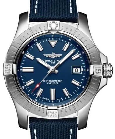 Breitling Avenger A17318101C1X2 43mm Stainless steel Blue