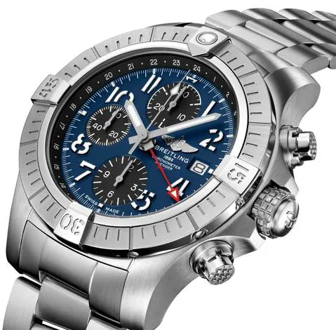 Breitling Avenger A24315101C1A1 45mm Stainless steel Blue 1