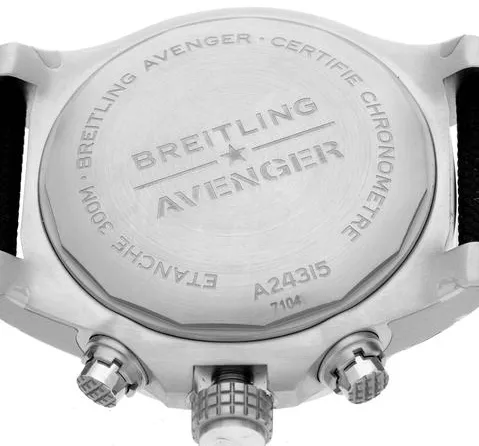 Breitling Avenger A24315101C1X2 45mm Stainless steel Blue 5