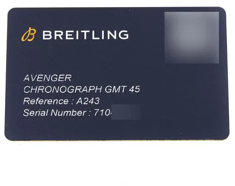 Breitling Avenger A24315 45mm Stainless steel Blue 9