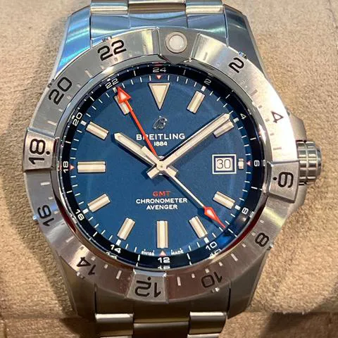 Breitling Avenger A32320101C1A1 44mm Stainless steel Blue