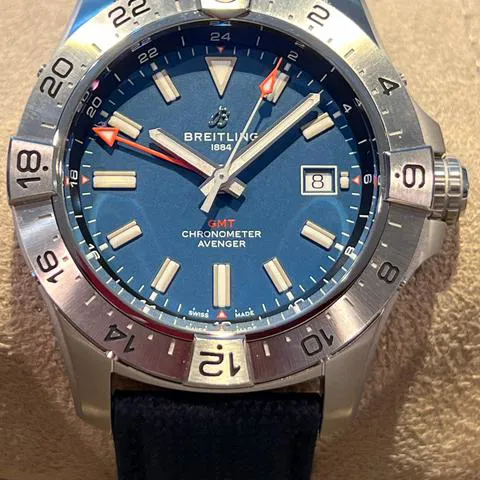 Breitling Avenger A32320101C1X1 44mm Stainless steel Blue