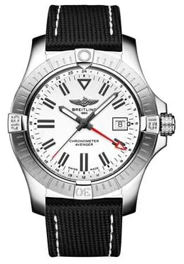 Breitling Avenger A32397101A1X1 43mm Stainless steel White