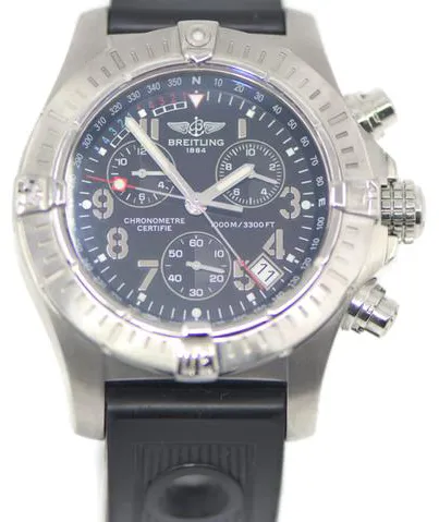 Breitling Avenger A73390 45mm Stainless steel Black