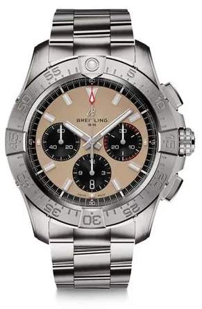 Breitling Avenger AB0147101A1A1 44mm Stainless steel Beige