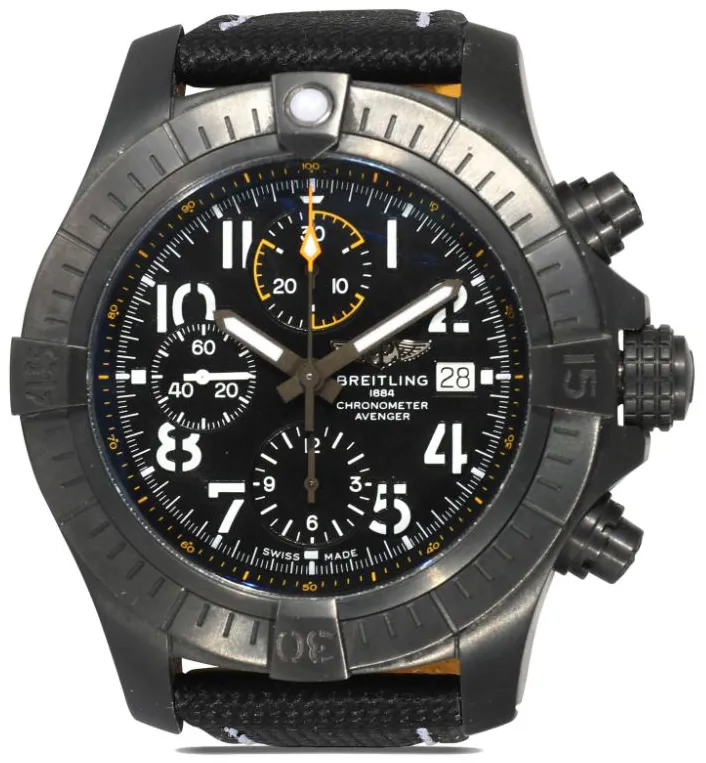 Breitling Avenger 131990 45mm Stainless steel Black