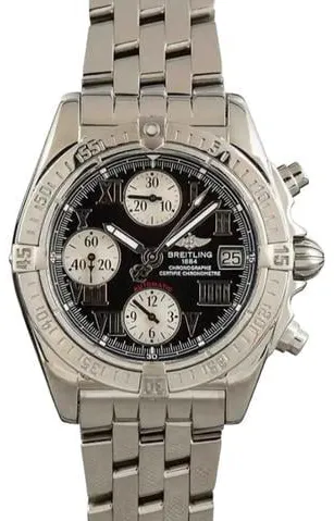 Breitling Chrono Cockpit A1335812 39mm Stainless steel Black