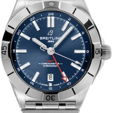 Breitling Chronomat A32398101C1A1 40mm Stainless steel Blue