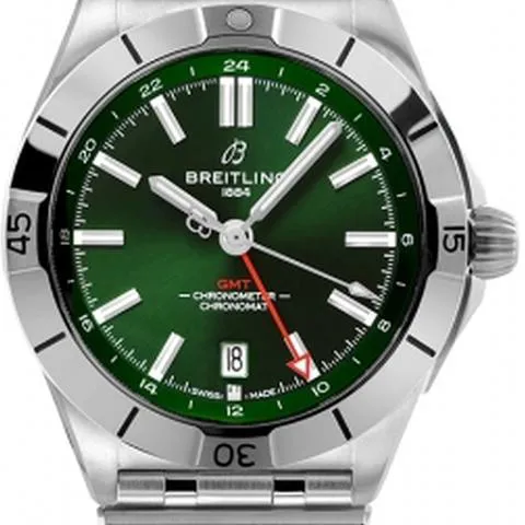 Breitling Chronomat A32398101L1A1 40mm Stainless steel Green