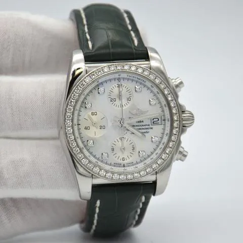 Breitling Chronomat A1331053/A776" 38mm Steel Mother-of-pearl