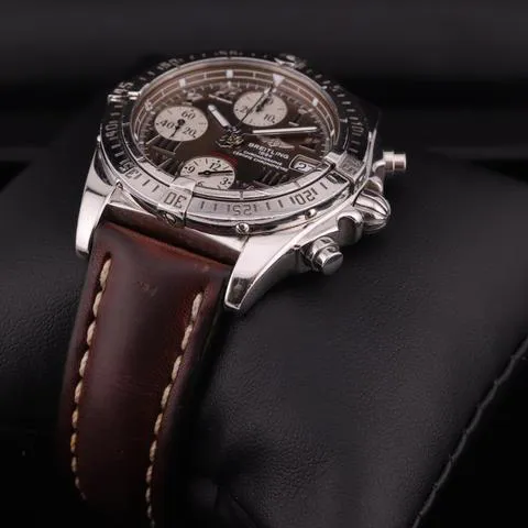 Breitling Cockpit A13358 39mm Stainless steel Brown 7