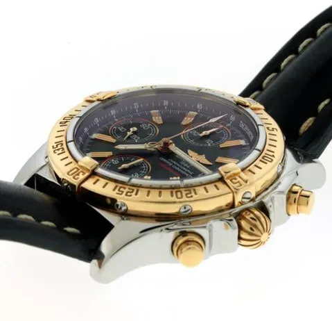 Breitling Cockpit C13358 39mm Yellow gold and Stainless steel Black