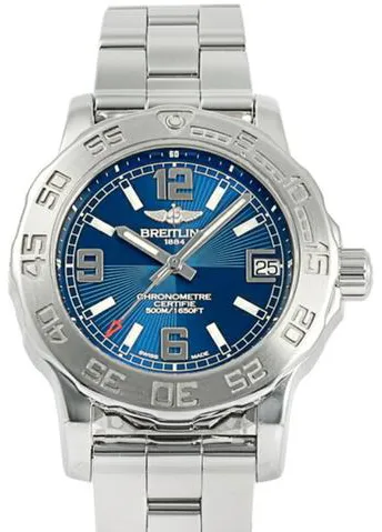 Breitling Colt A77387 33mm Stainless steel Blue