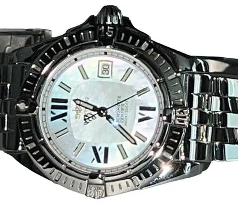 Breitling Galactic A71356 32mm Stainless steel Mother-of-pearl