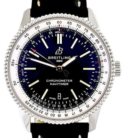 Breitling Navitimer A17326211B1P2 41mm Stainless steel Black