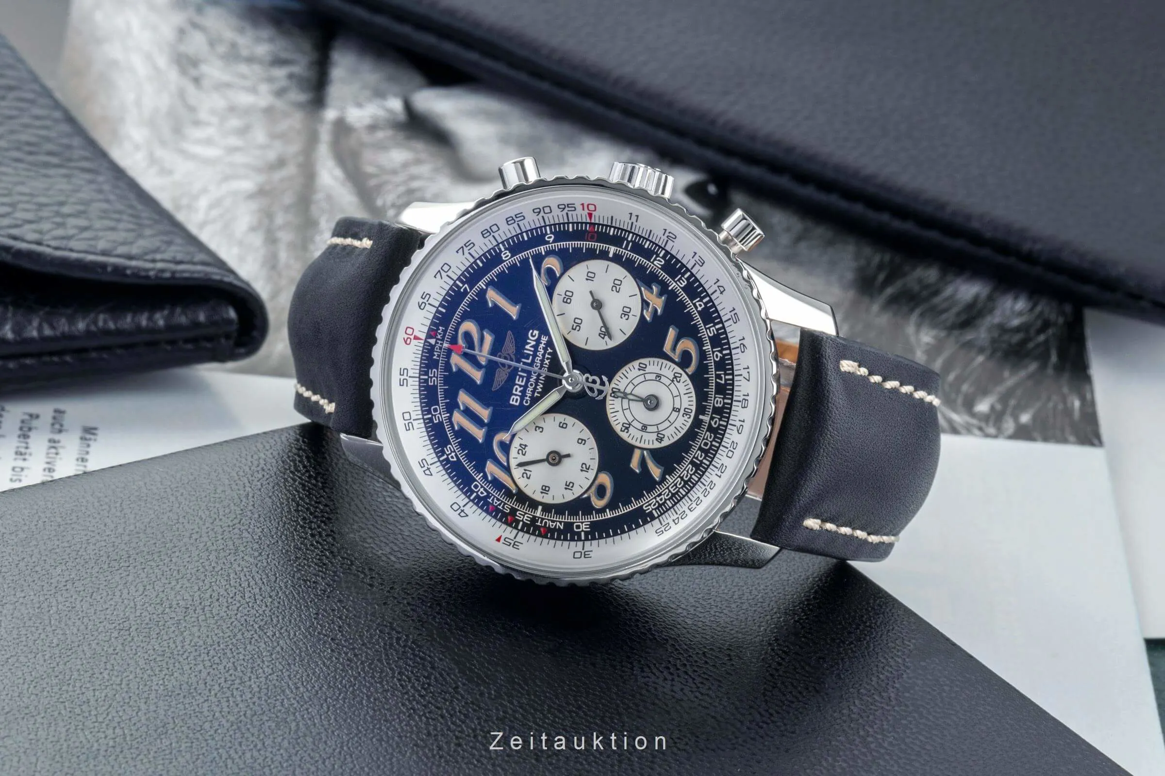 Breitling Navitimer A39022.1 42mm Stainless steel Black 1