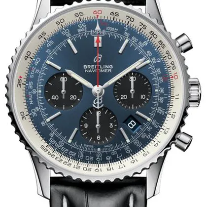 Breitling Navitimer AB0121211C1P3 43mm Stainless steel Blue