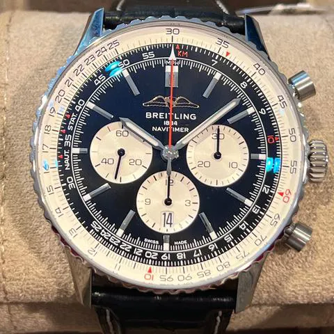 Breitling Navitimer AB0137211B1P1 46mm Stainless steel Black