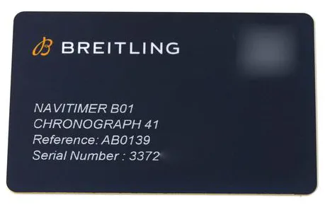 Breitling Navitimer AB0139241C1A1 41mm Stainless steel Blue 7