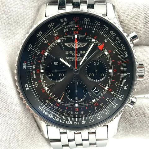 Breitling Navitimer AB0441 48mm Stainless steel Black