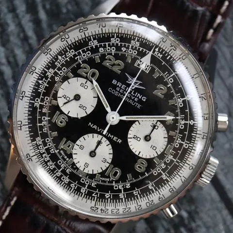 Breitling Navitimer Cosmonaute 809 41mm Stainless steel Black