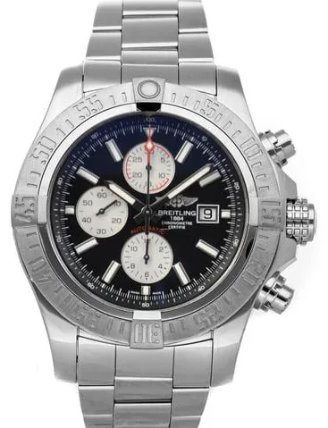 Breitling Super Avenger II A1337111/BC29/168A 48mm Stainless steel Black