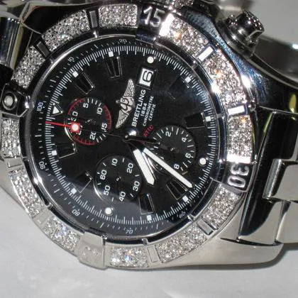 Breitling Super Avenger II 48mm Stainless steel Black