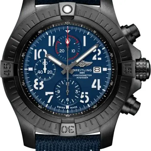 Breitling Avenger V13375101C1X2 48mm Titanium Blue